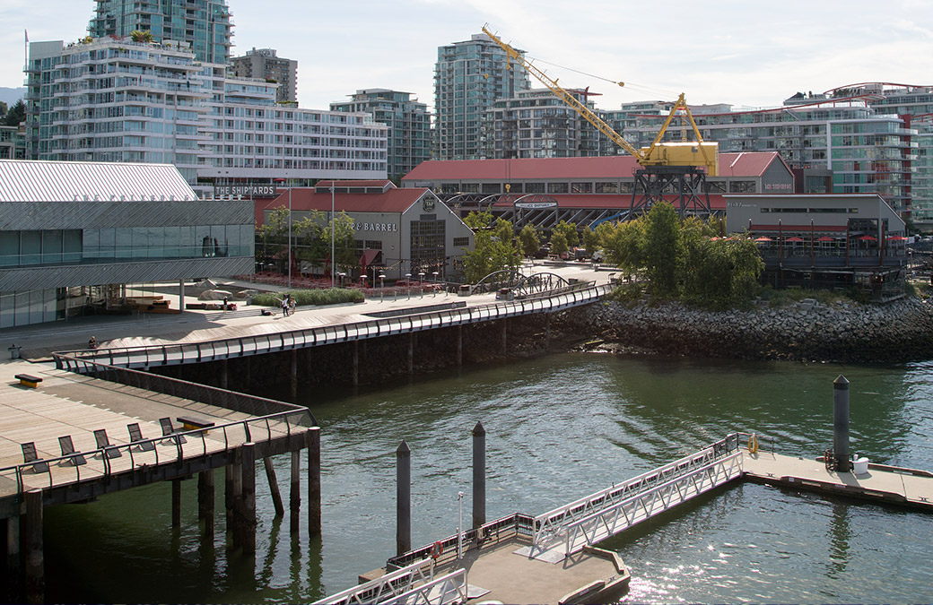 Lonsdale Quay in North Vancouver British Columbia